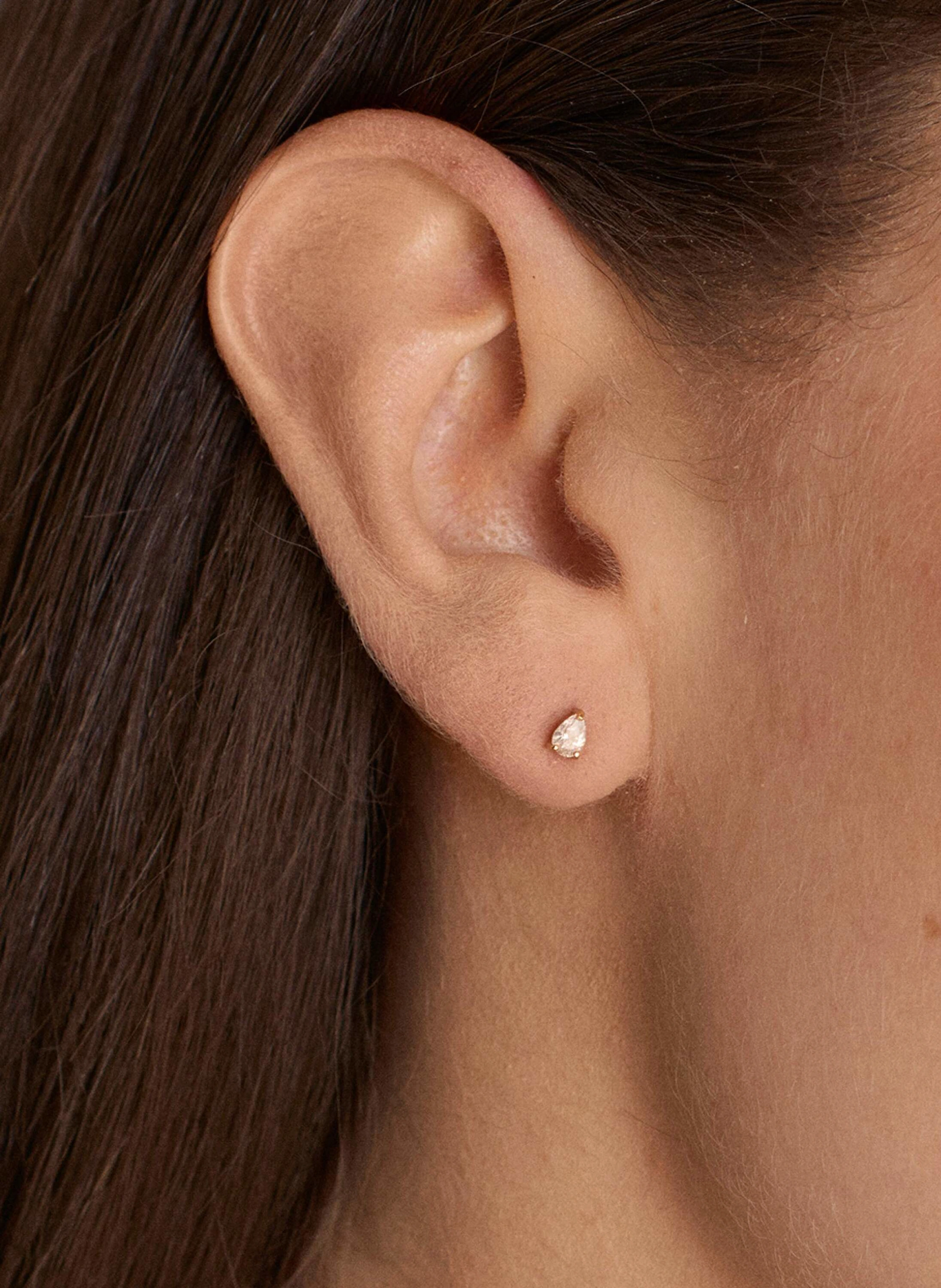 OHH LUILU Ohrringe CUBIC ZIRCONIA STUDS by GLAMBOU