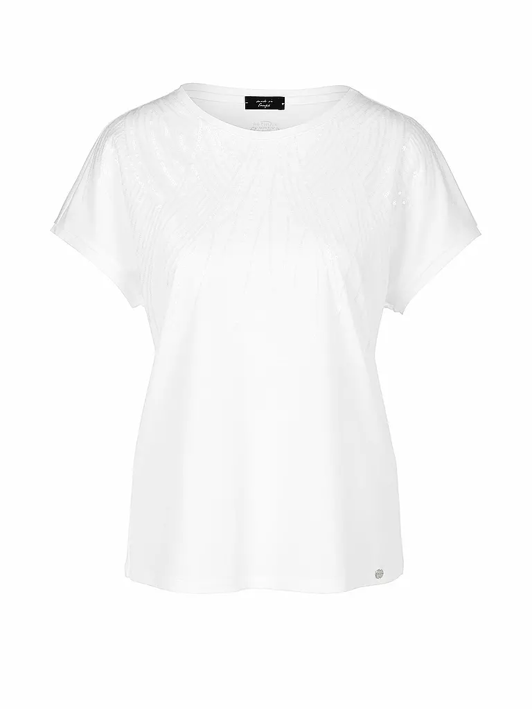 MARC CAIN T-Shirt weiss