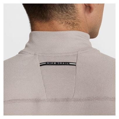 Haut 1/2 zip Nike Dri-Fit Trail Gris Homme