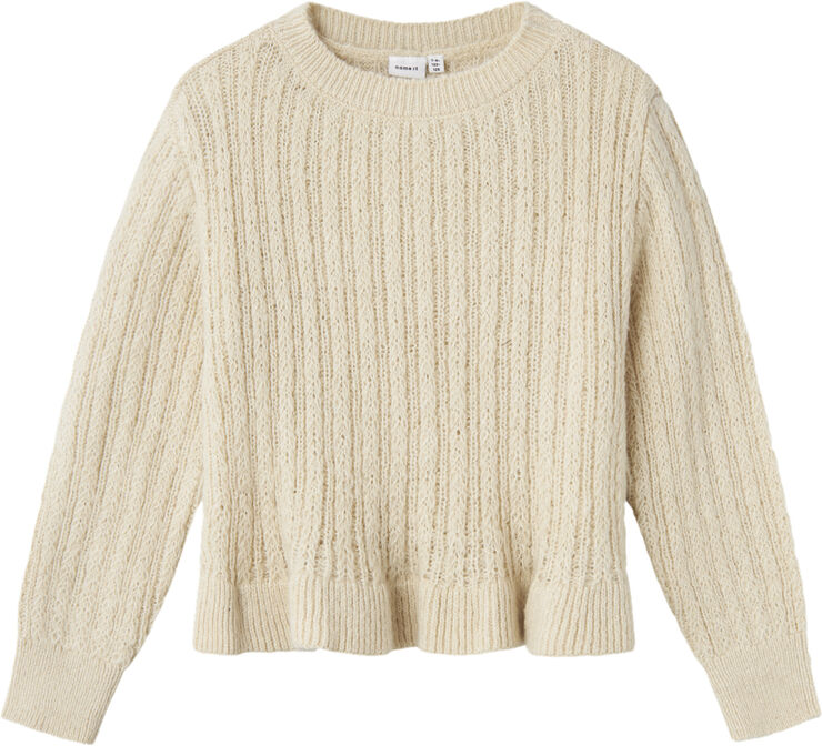 Name It NKFROWAY LS KNIT Summer sand