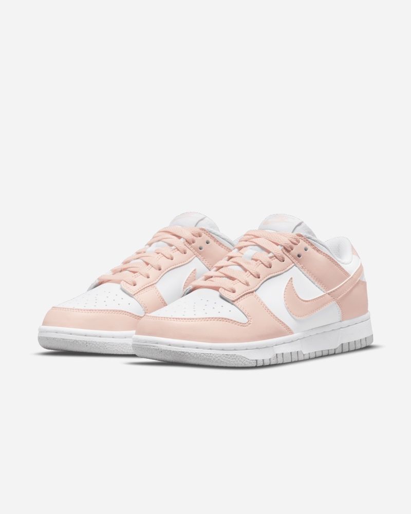 Chaussures Nike Dunk Low Next Nature Blanc & Rose pour femme