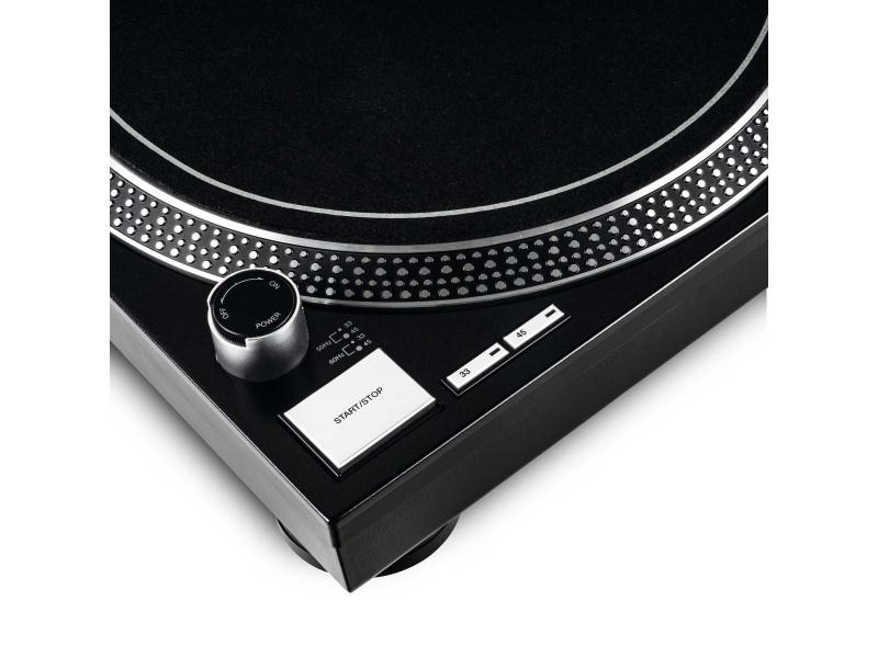 Reloop Plattenspieler RP-2000 MK2 Schwarz DJ-Plattenspieler mit quarzgesteuertem Direktantrieb