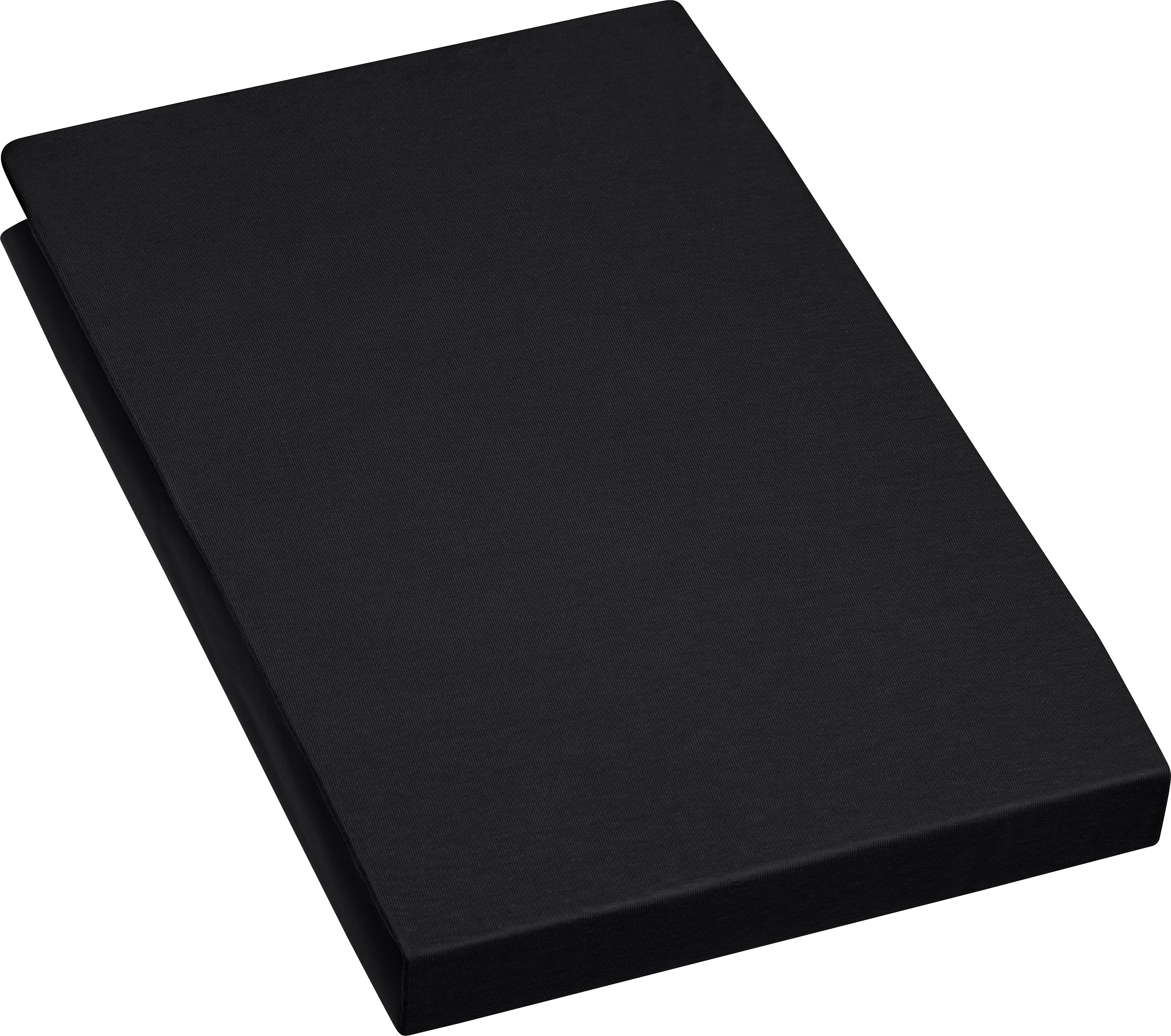 LINN Fixleintuch - Jet black / Fixleintuch - 90/190-100/200