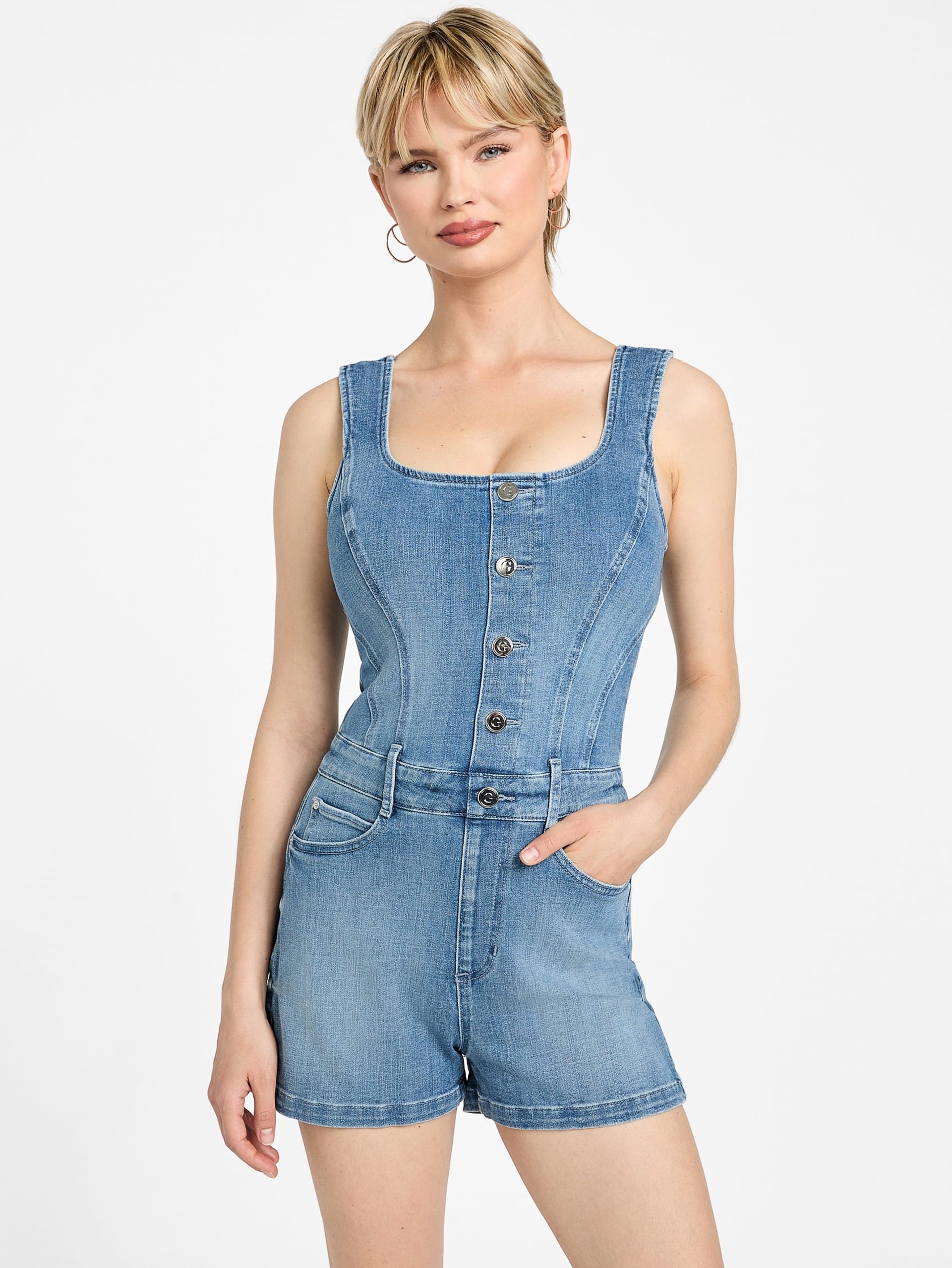 Macacão jeans Eco Sunni