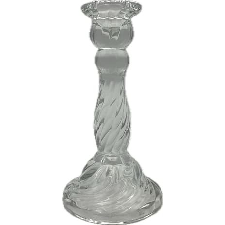 Lysestage 9 x 17 cm - klar