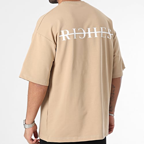 Tee Shirt Oversize Beige