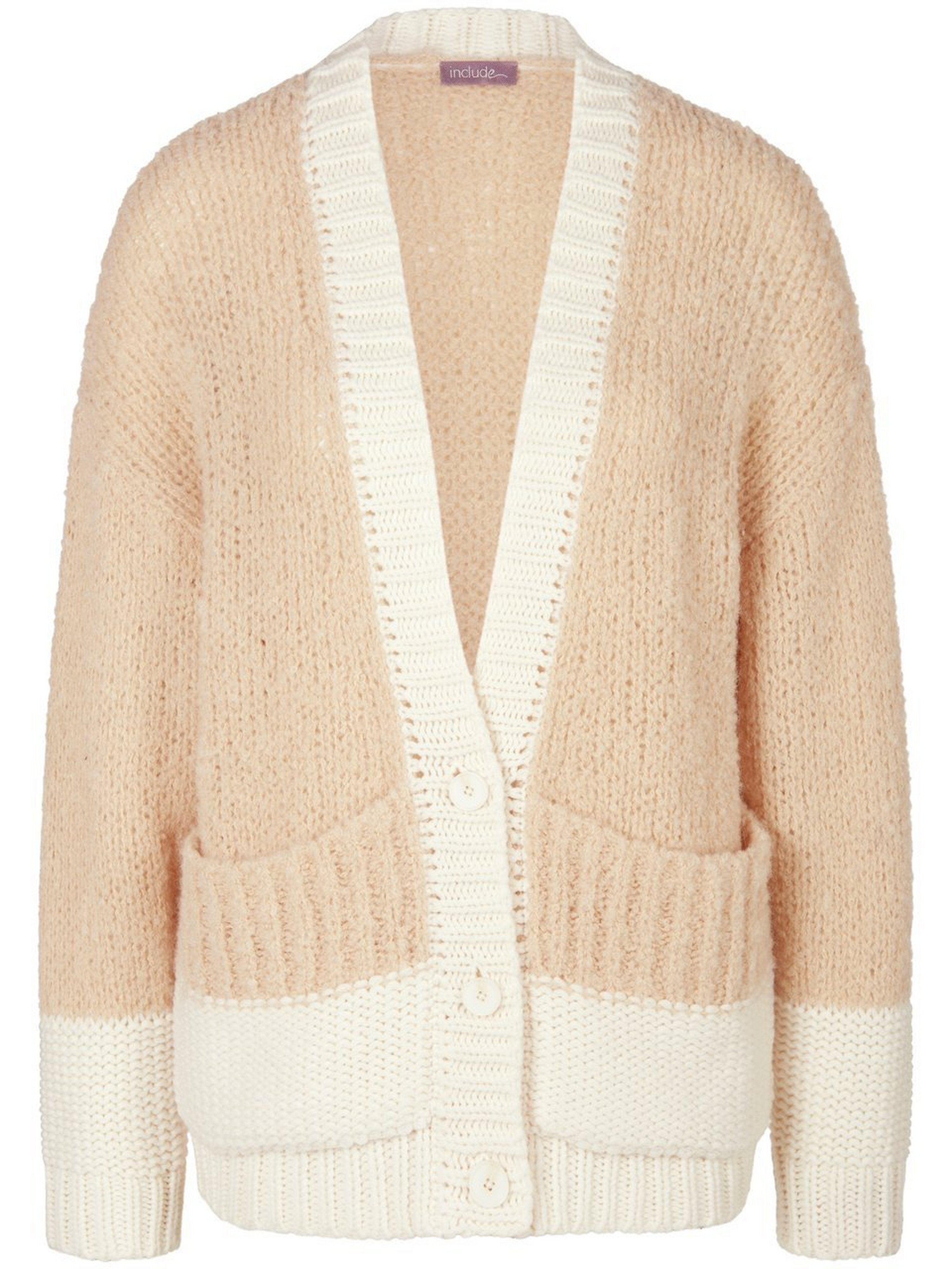 Strickjacke im Oversized-Style