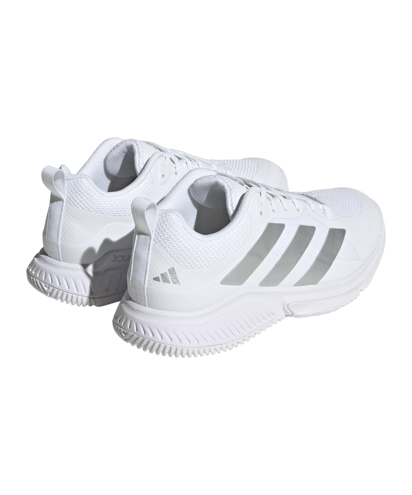 adidas Court Team Bounce 2.0 Damen Weiss Silber
