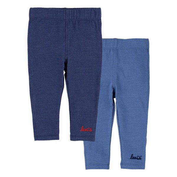 Levi´s ® Kids 2 pack classic Leggings Azul 3 Anos