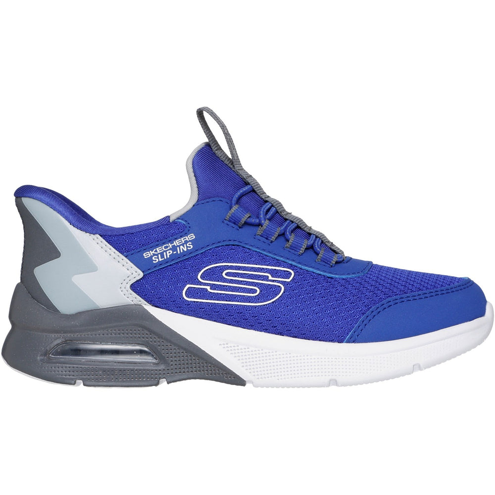 Køb Skechers Blue Slip-Ins: Microspec Max - Brisk-Stripe