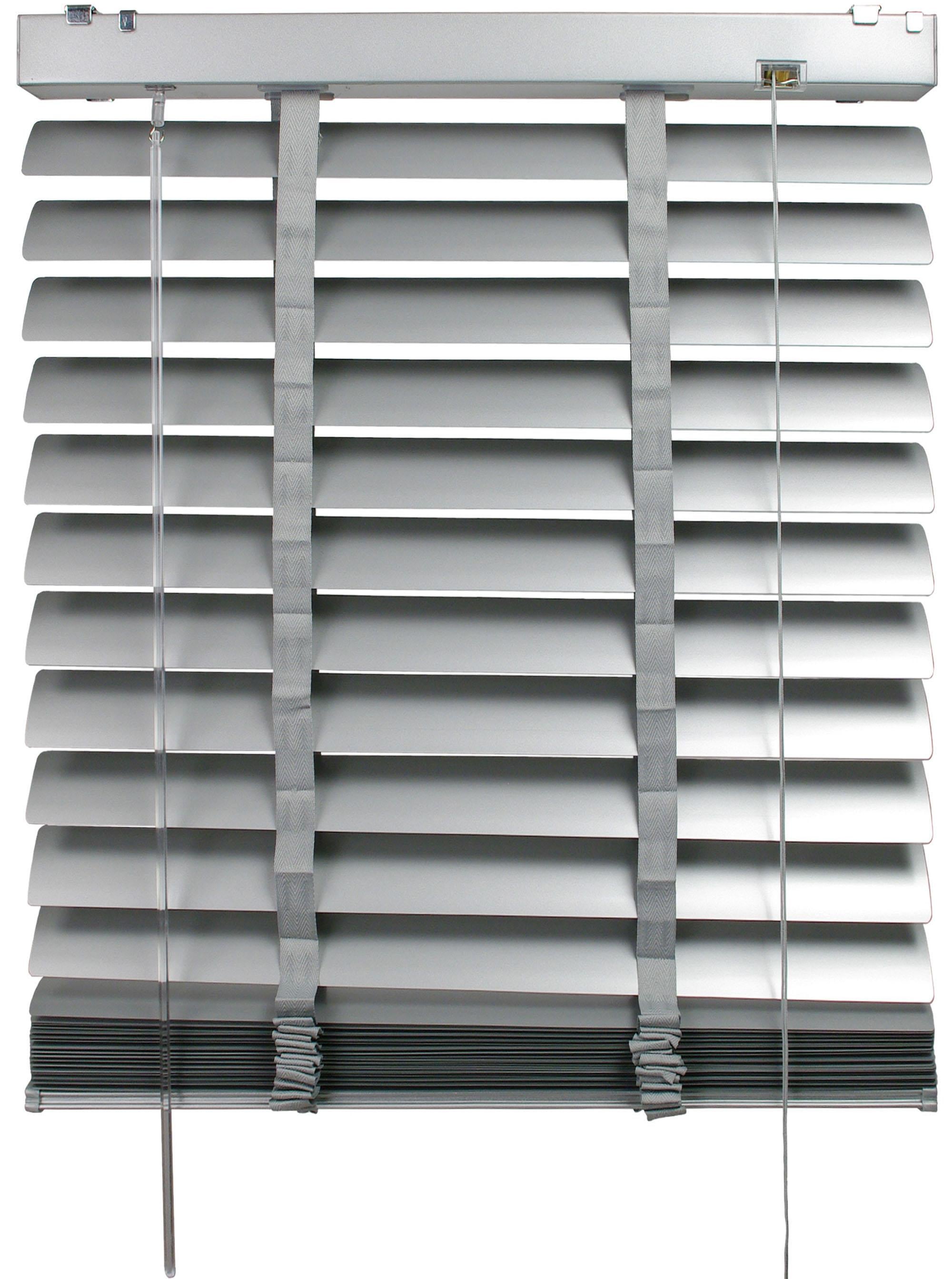 Liedeco Jalousie »Aluminiumjalousie« mit Bohren mit 50 mm Lamellen