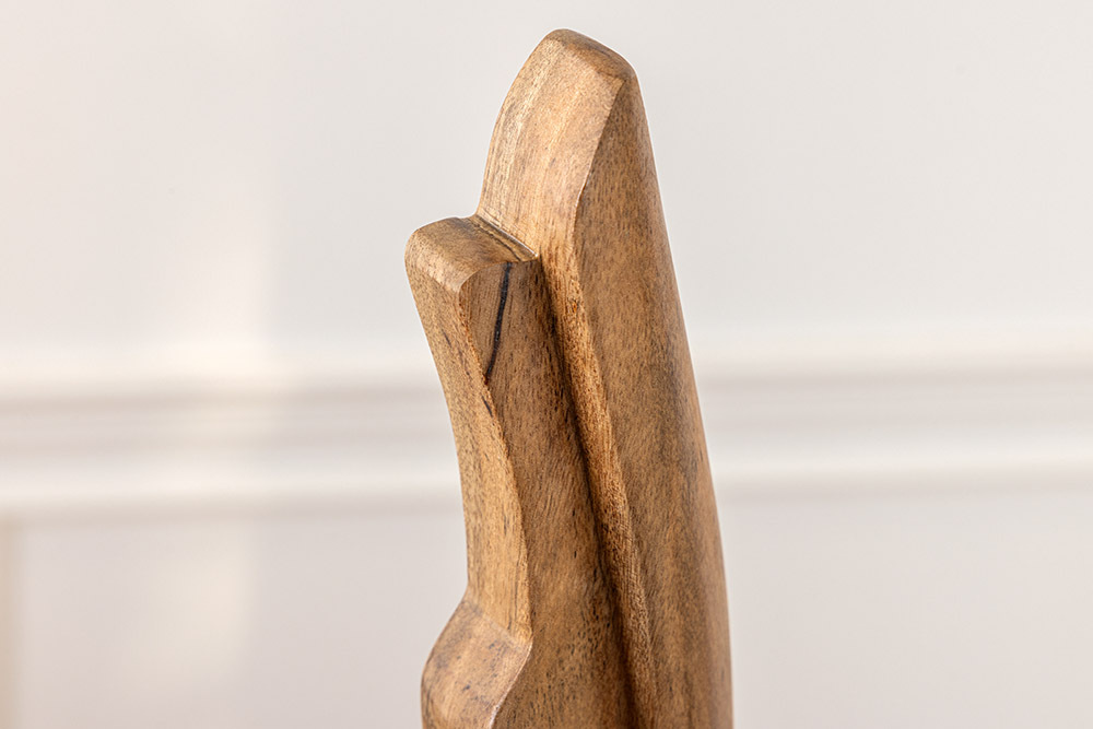 Massive Design Skulptur AMARA 45cm natur Mangoholz Dekoration handmade