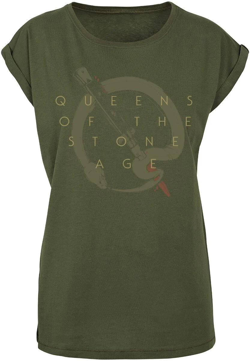 In Times New Roman - Snake Logo | Queens Of The Stone Age T-Shirt Manches courtes