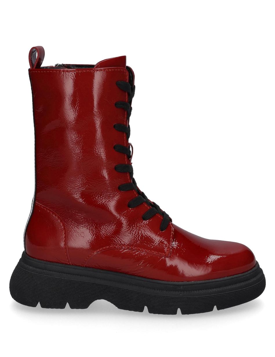Stiefel Erba 07, rot-schwarz