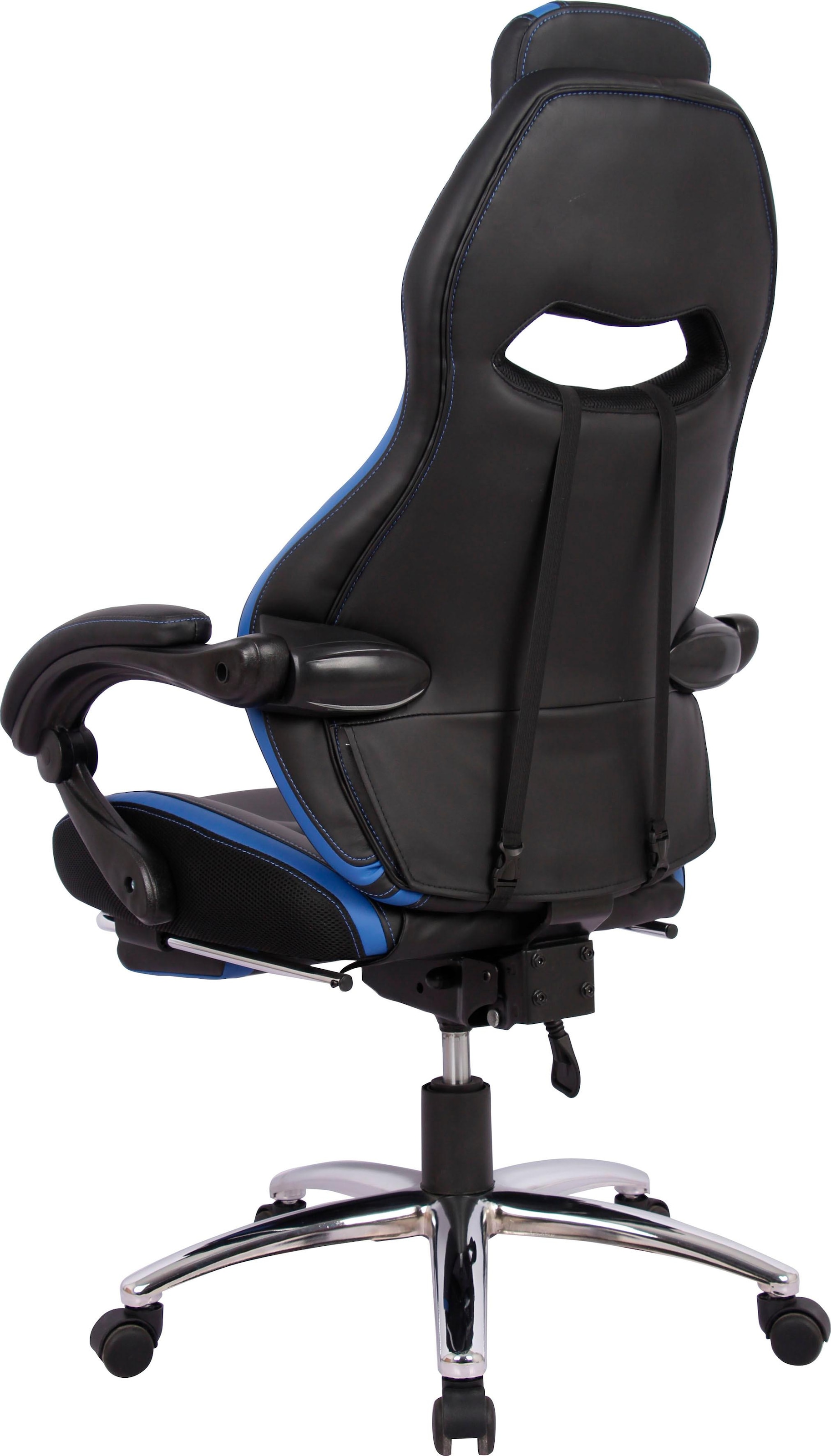 INOSIGN Gaming-Stuhl »Sprinta 1, Chefsessel mit ausziehbarer Fussstütze« () komfortabel gepolstert mit vielen ergonomischen Funktionen