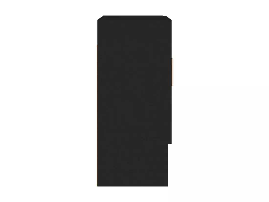 Armoire murale Noir 60x31x70 cm Bois d'ingénierie
