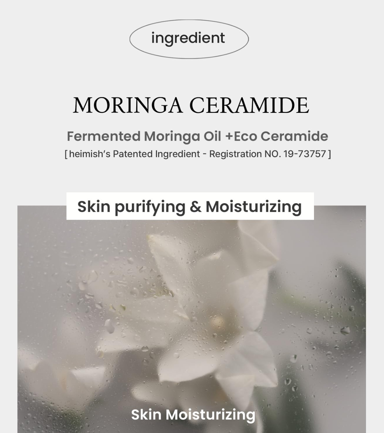 Heimish - *Moringa Ceramide* - Creme Facial de Colágeno Collagen Enriched Moisturizer
