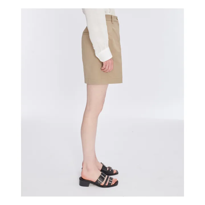 A.P.C. Short Nola Coton et Lin | Beige