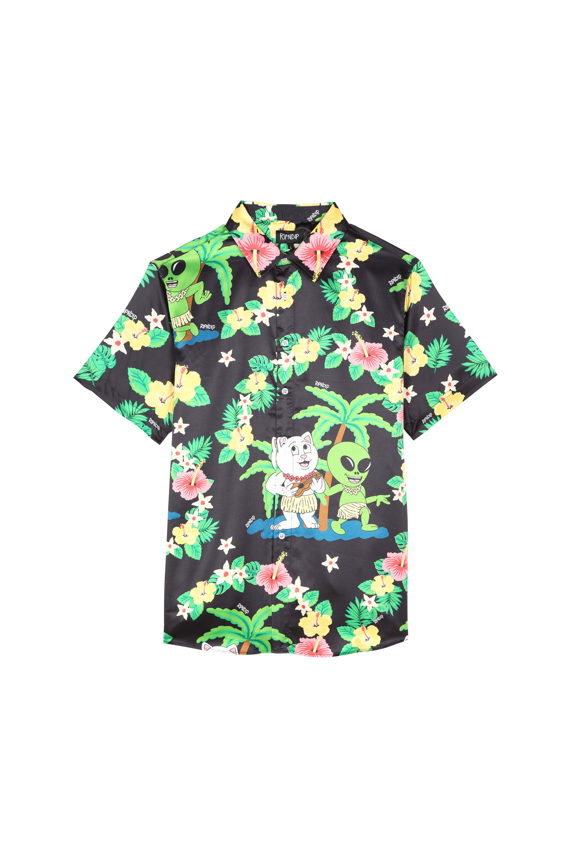 RIPNDIP Chemise Aloha Nerm Noir