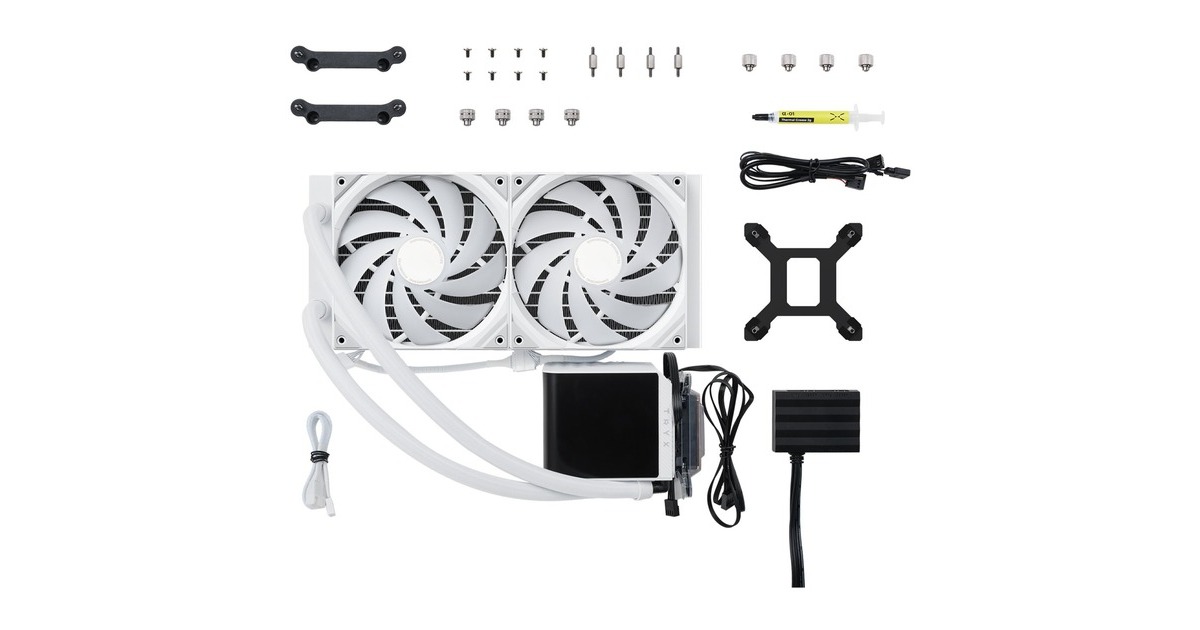 TRYXPANORAMA ARGB 280 waterkoeling  (Wit)