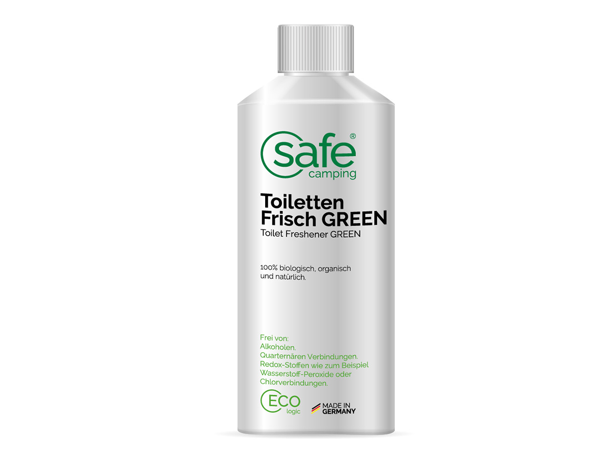 SAFE CAMPING toiletvloeistof GREEN - 500 ml