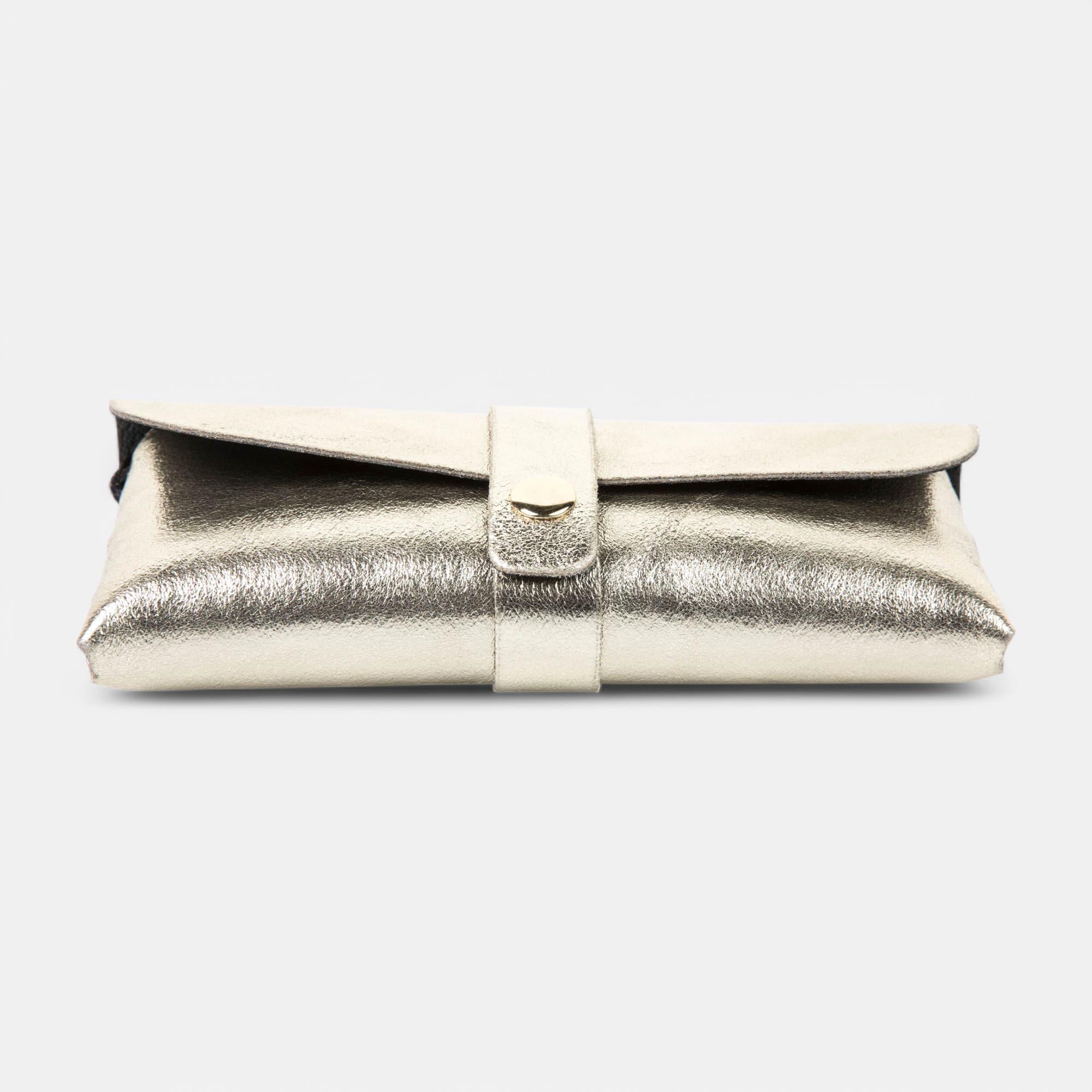 Petite maroquinerie en cuir or