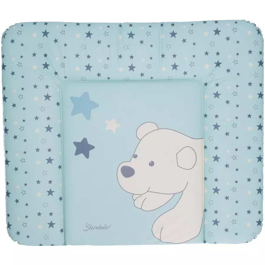 Sterntaler Wickelauflage bedruckt Elia hellblau 85 x 72 cm