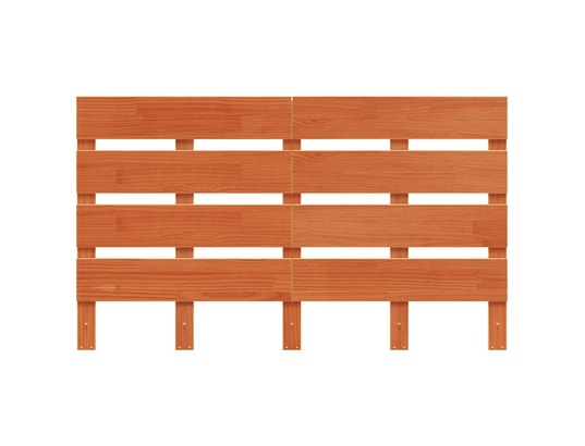 VIDAXL - Tête de lit cire marron 120 cm bois massif de pin