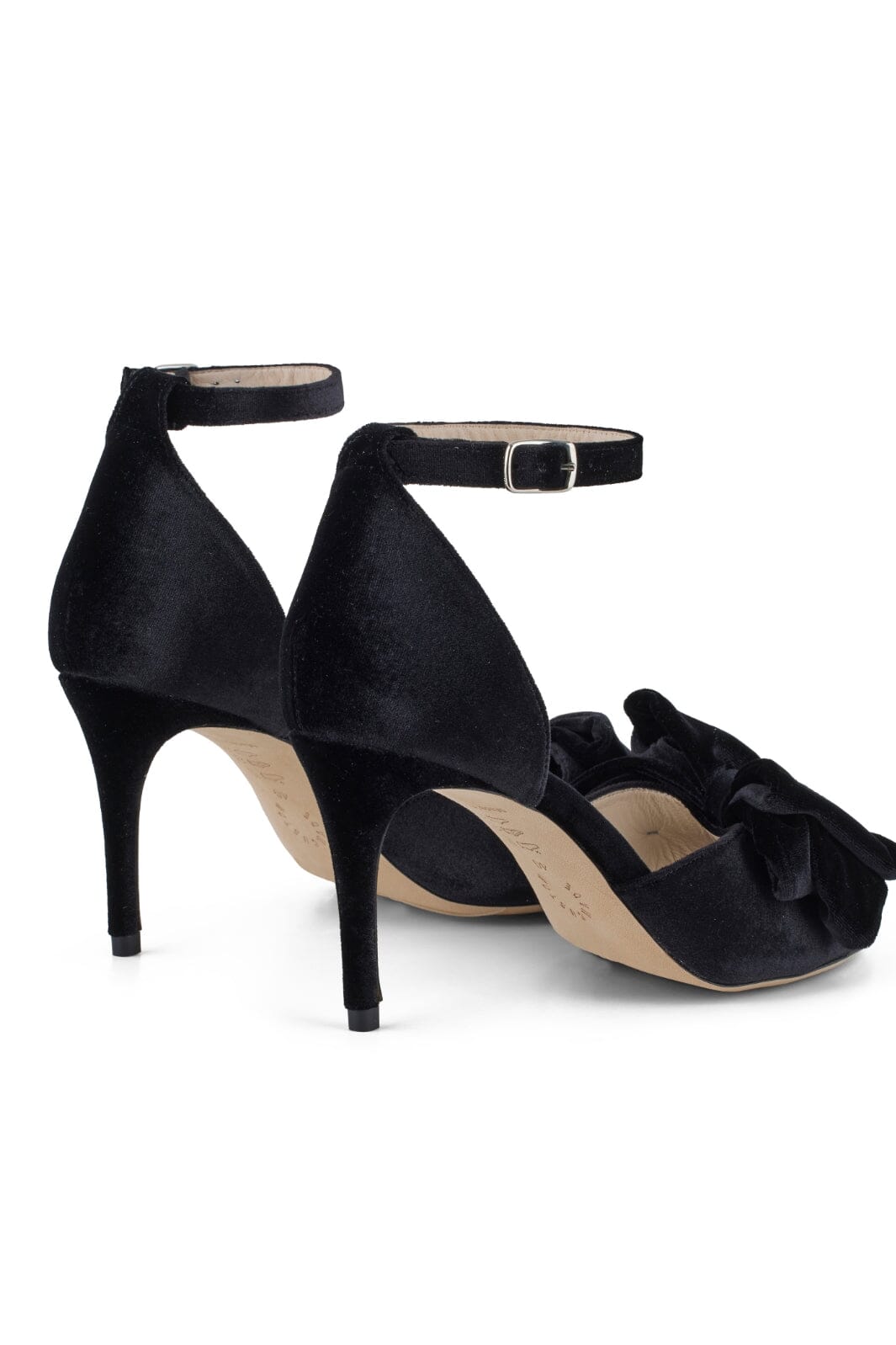Custommade Marita Velvet 999 anthracite black
