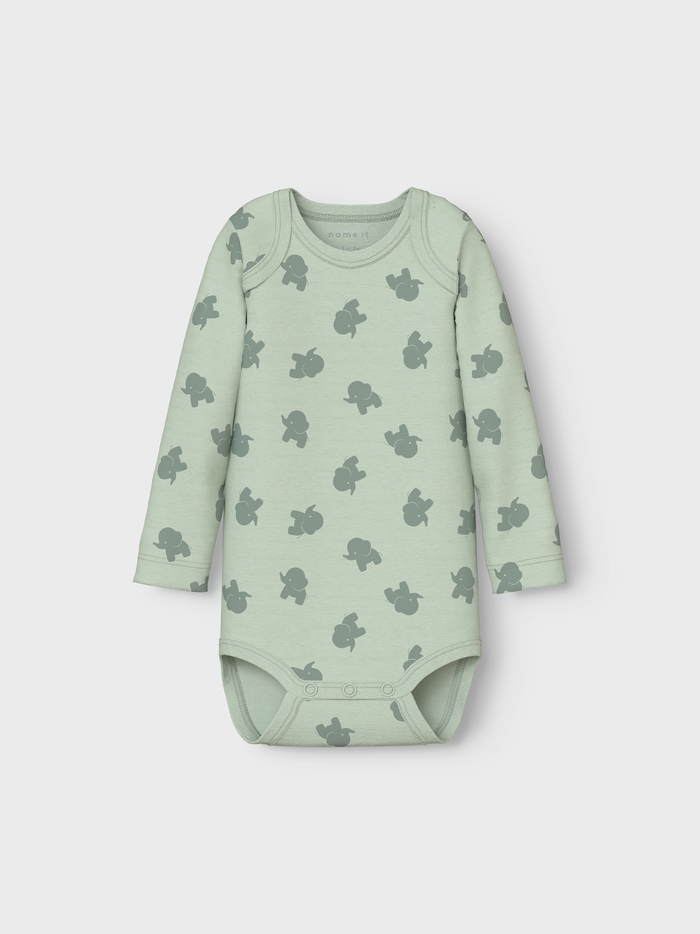 Name It Schlafoverall »NBMBODY 3P LS SEA FOAM ELEPHANT NOOS«, 3 Stk.