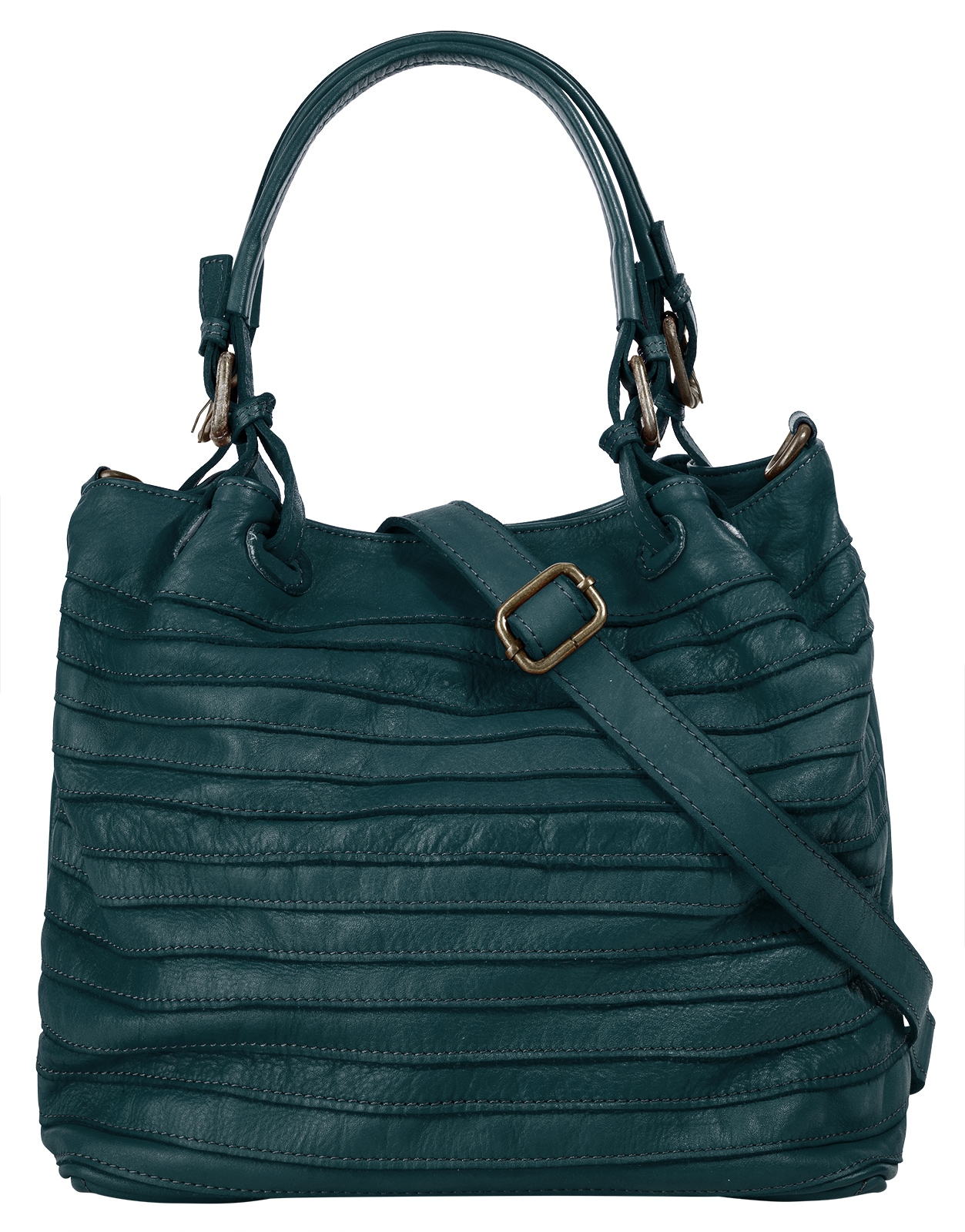 Samantha Look Shopper echt Leder, Made in Italy