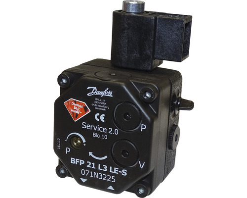 Oliebranderpomp Danfoss BFP 21 LE-S, 24,00 L/u Draairichting: L Aansluiting sproeier/drukaansluiting: L + R