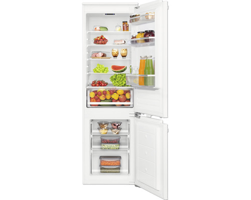 Amica EKGCX 387 901 inbouwkoelkast met vriezer, afmetingen (B x H x D): 54 x 177,6 x 55 cm, koelgedeelte: 195 l, vriesgedeelte: 75 l