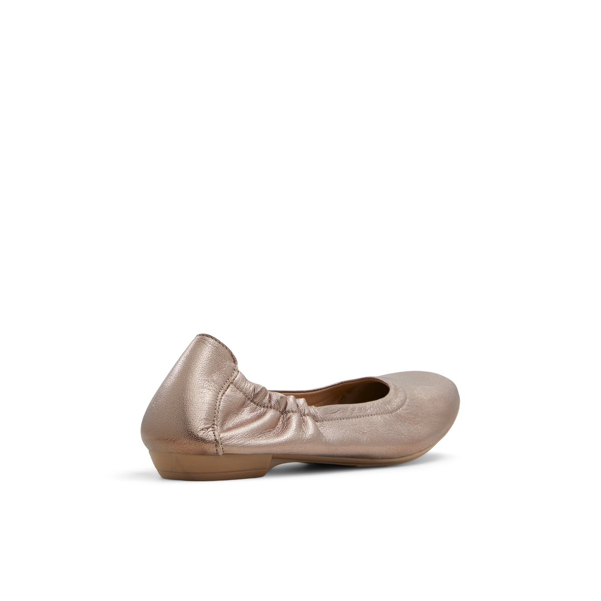 LUCA FERRI-Invergarry-Ballerine - Talon plat - Étain