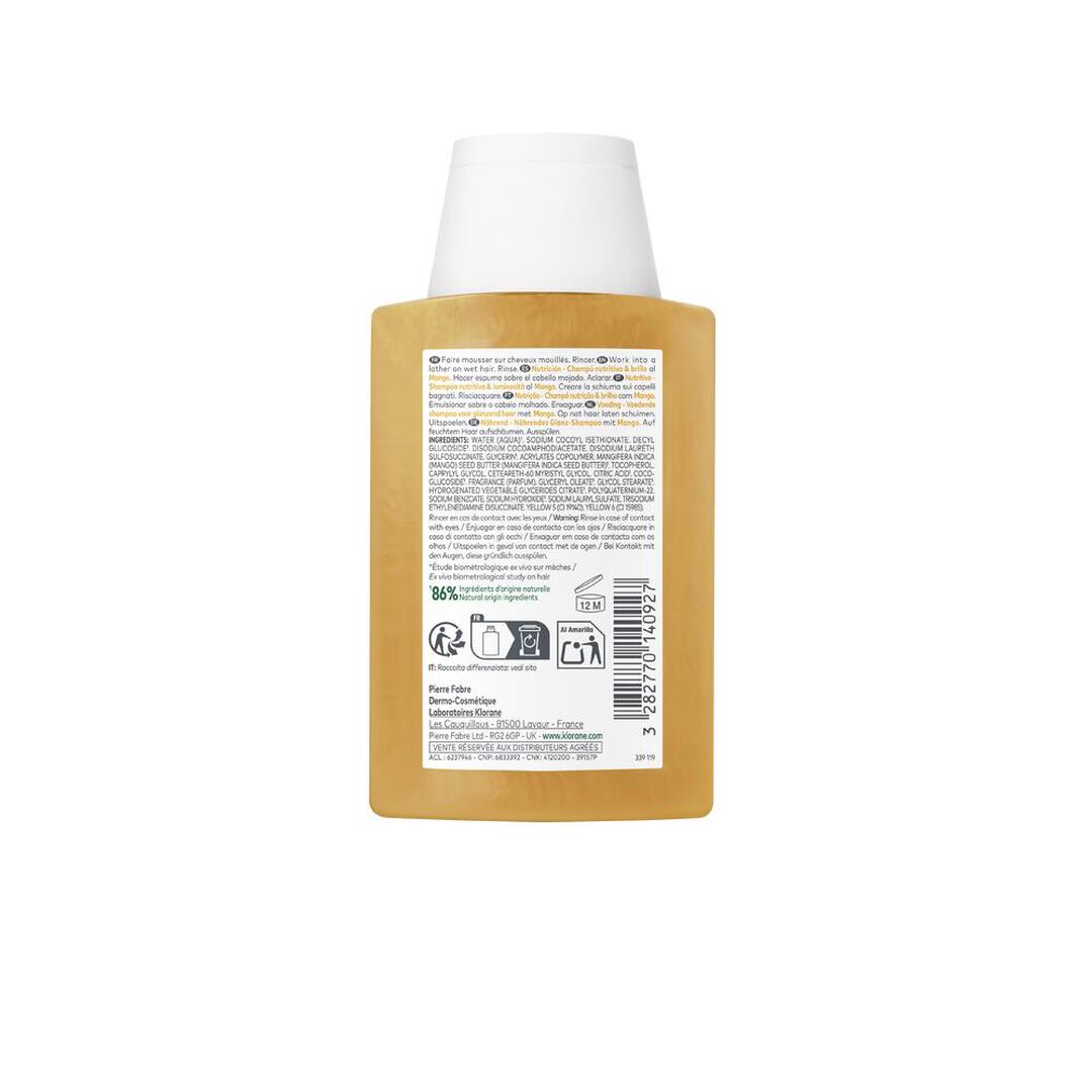 KLORANE  Champô Nutritivo Manga - 100ml