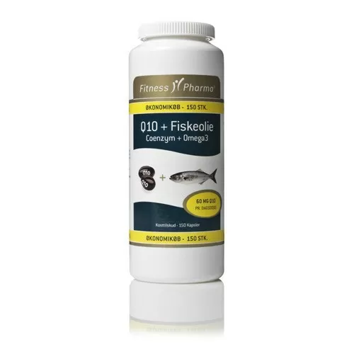 Fitness Pharma Q10   Fiskeolie - 150 kaps.
