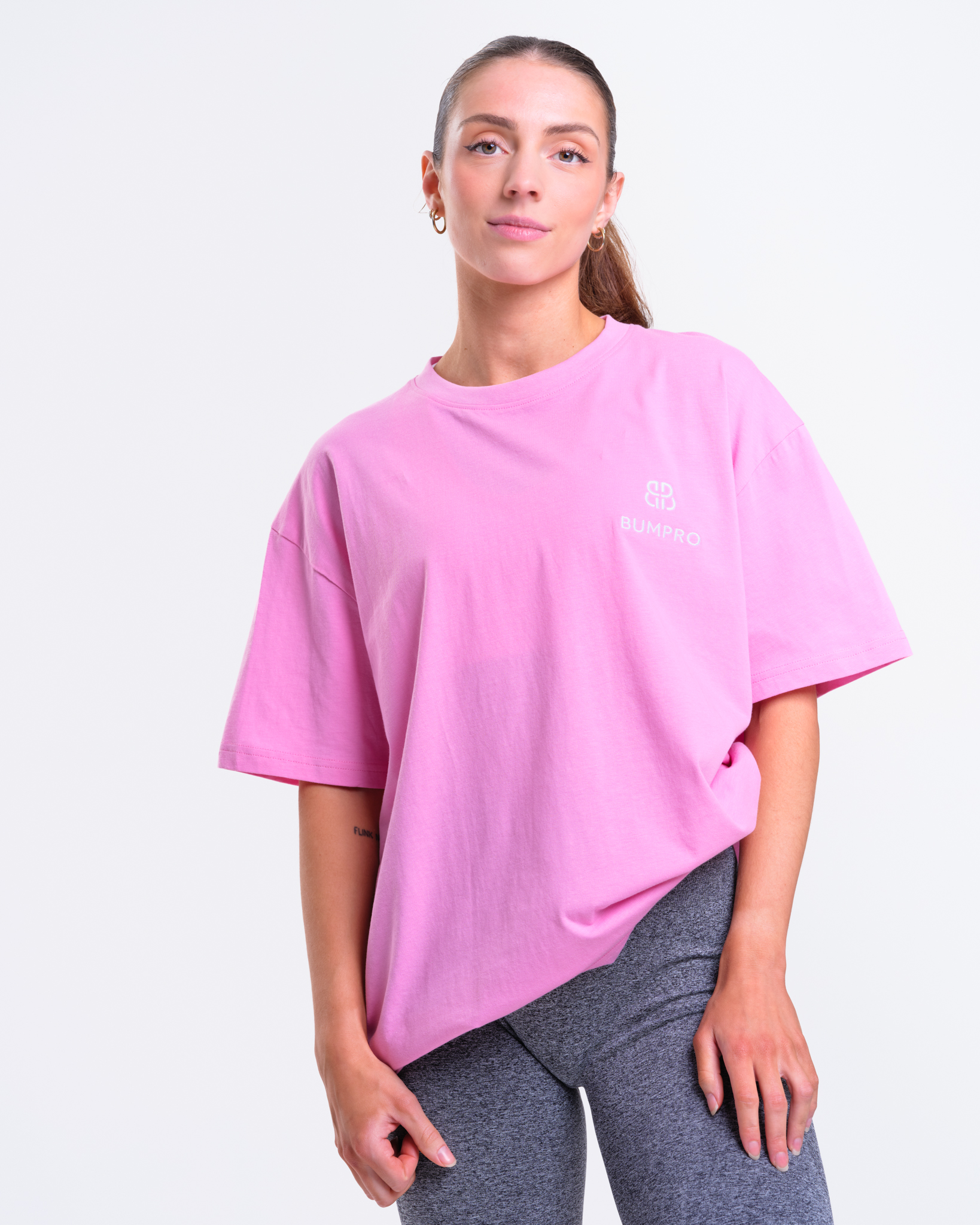 Bumpro BP Oversized T-shirt Pink Fuchsia