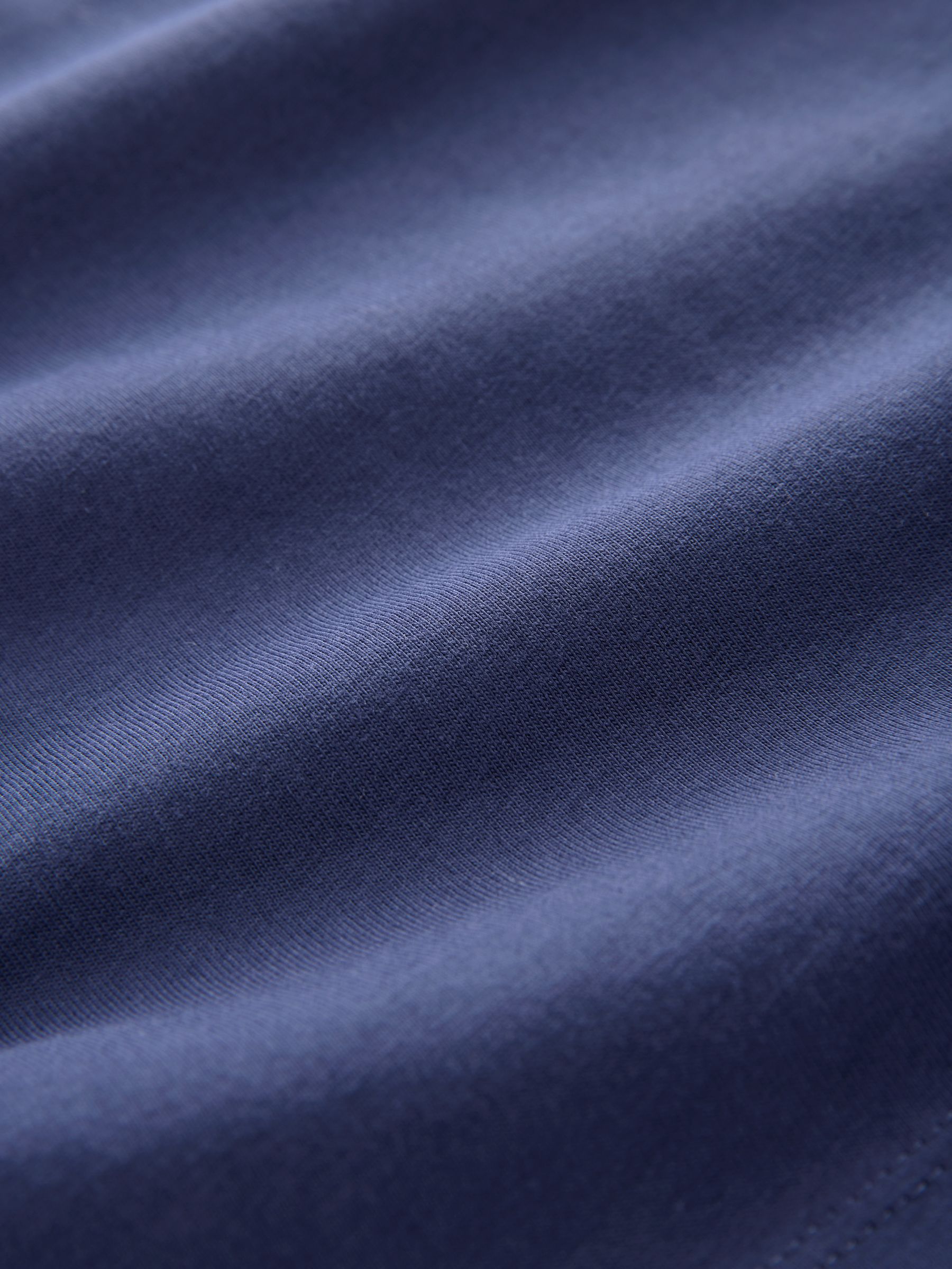 Marineblauw - Fonkelende boom en strik Kerstmis 100% katoenen T-shirt met lange mouwen