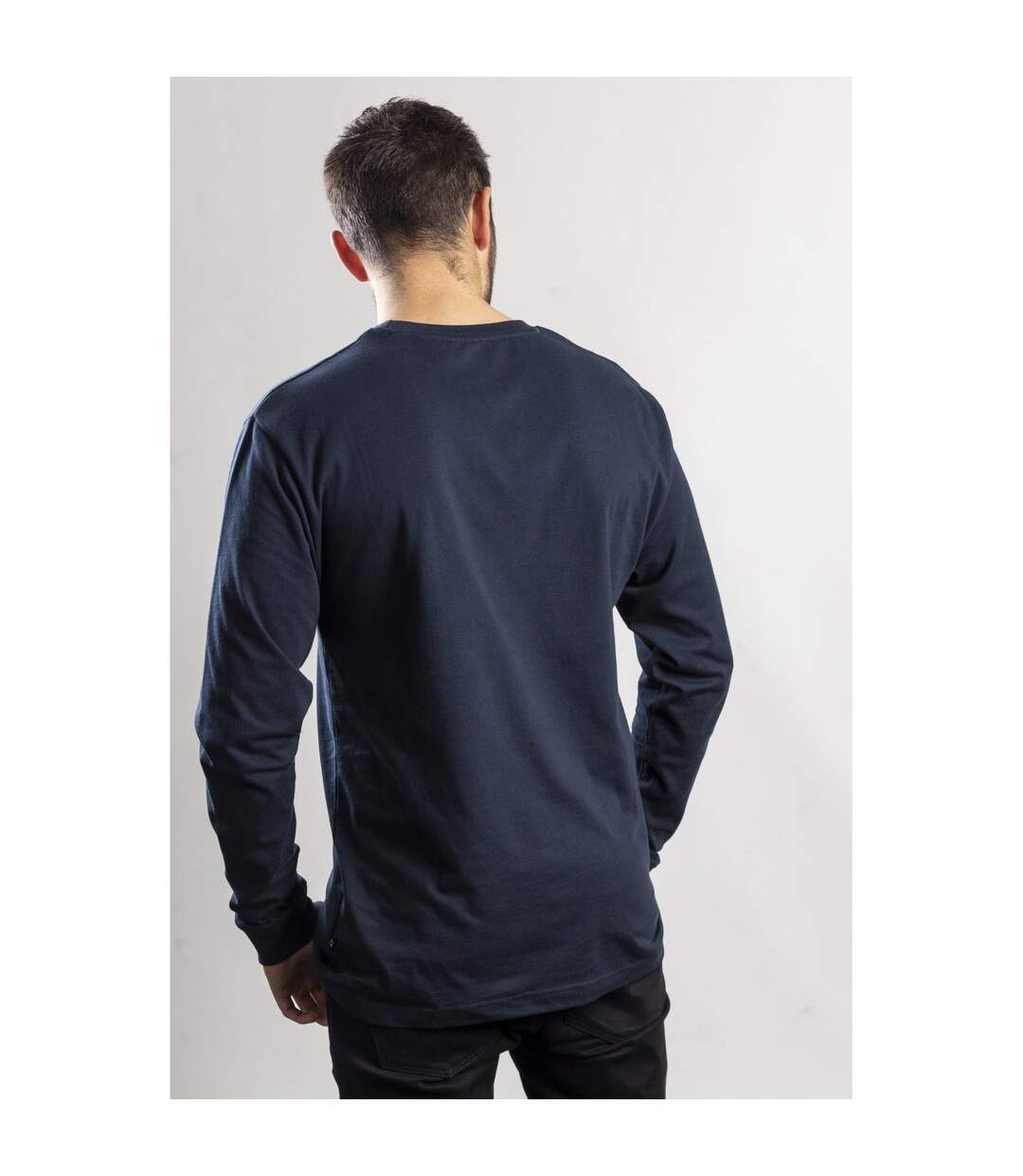 Caterpillar C1510034 - T-shirt à manches longues - Homme (Bleu marine) - UTFS1589
