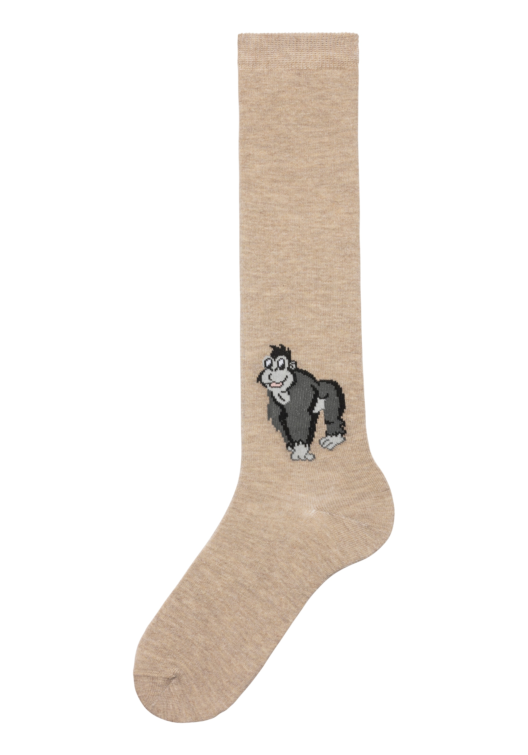H.I.S Kniestrümpfe Packung, 5 Stk. tlg. mit eingestricktem Moriv