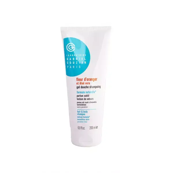 Gel de Banho e Shampoo 2 em 1 Gabriel Couzian com Flor de Laranjeira e Aloe Vera 200ml