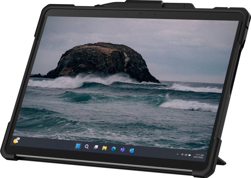 URBAN ARMOR GEAR - UAG Hoesje - Zwart - Ontworpen voor Microsoft Surface Pro 11/10/9 - Robuuste Beschermhoes