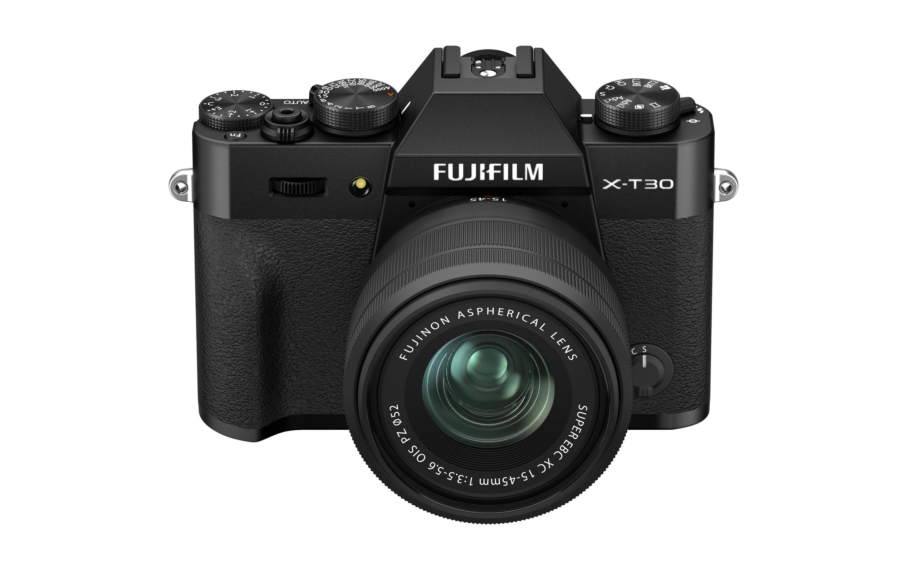 Fotokamera X-T30 II Kit 15-45 Schwarz<br>Bedienerfreundliche Systemkamera mit APS-C-Sensor