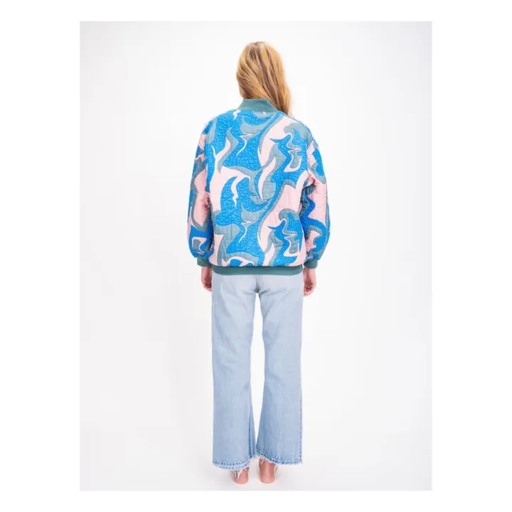 Virginie de Vinster Blouson Matelassé Sukka | Bleu