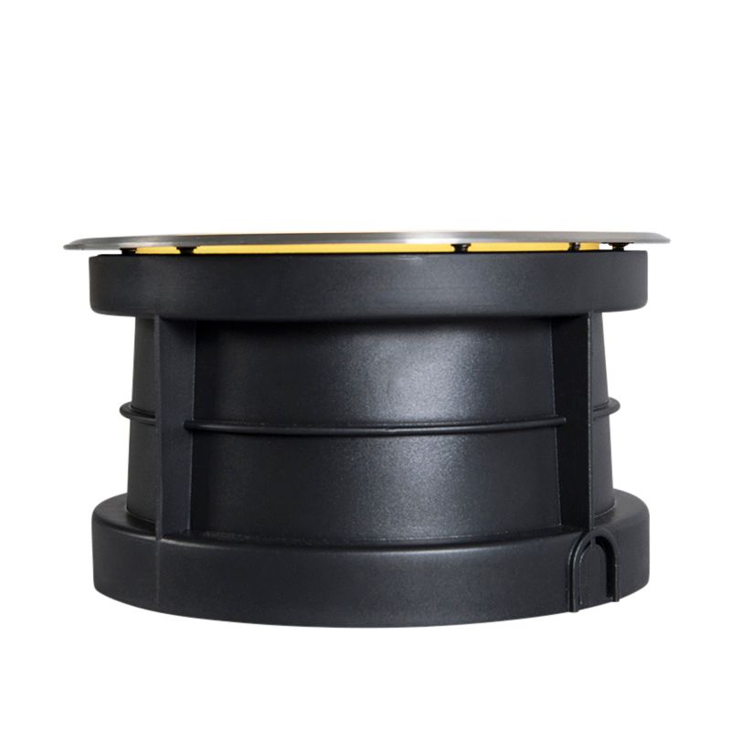 Moderne grondspot staal incl. LED 20W - Bridge