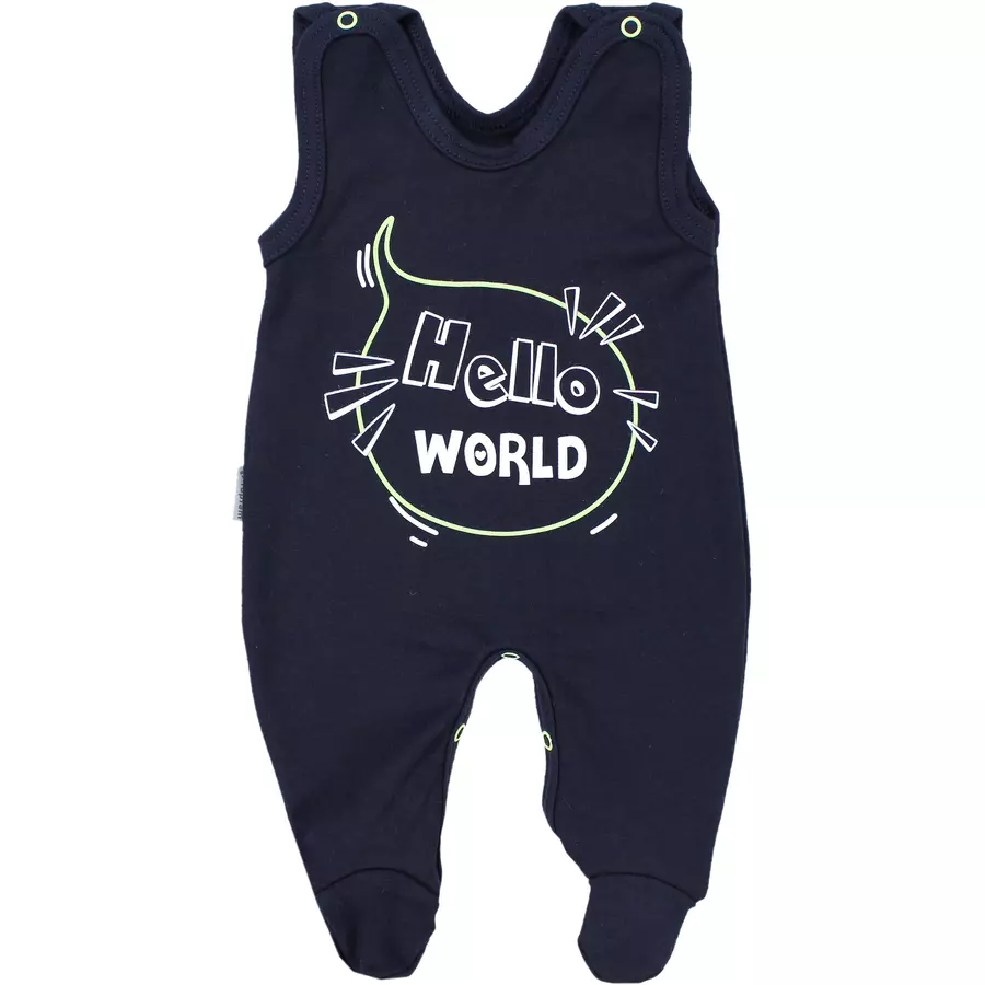 TupTam Baby Strampler mit Aufdruck Spruch 5er Pack beigeblau