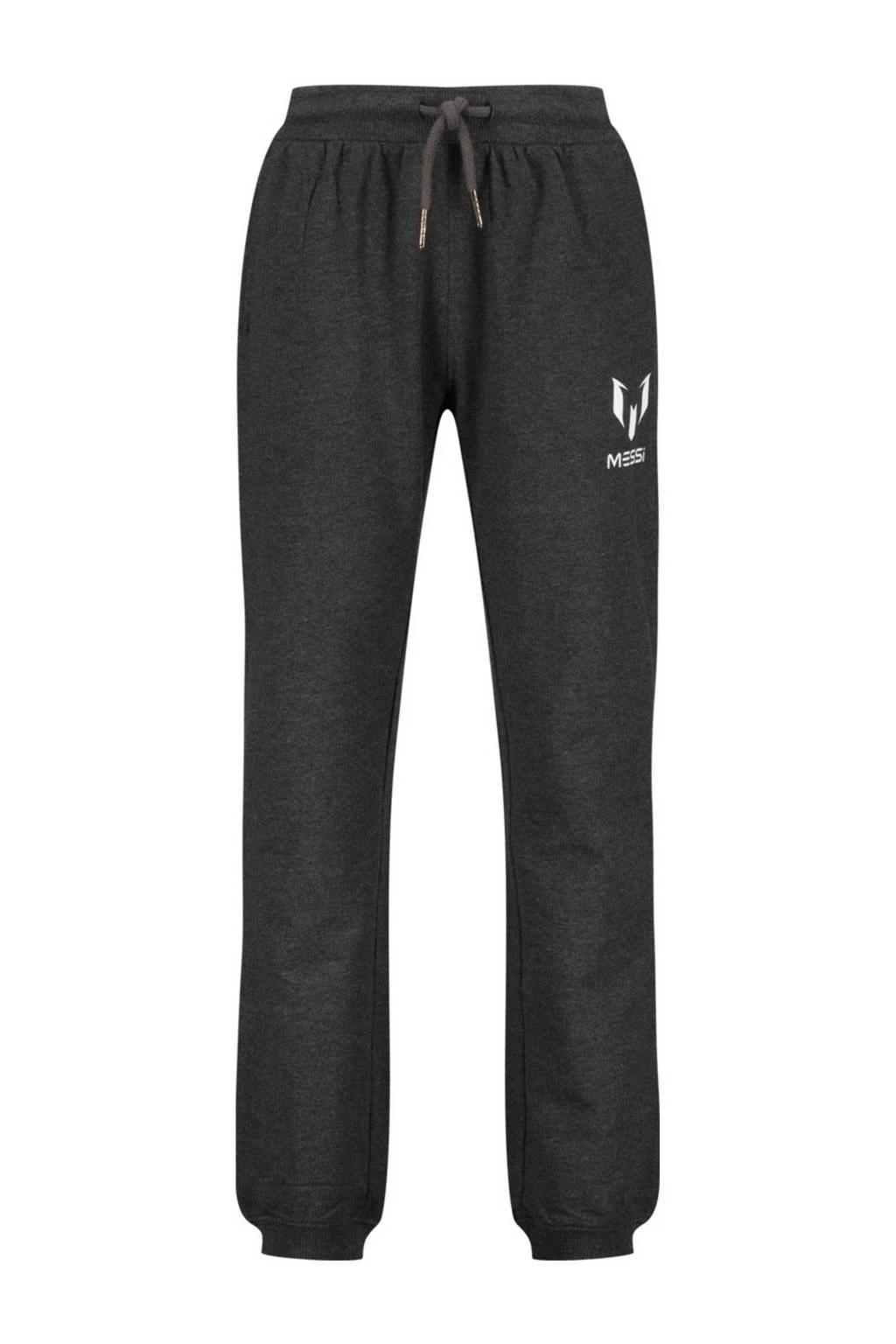 Messi hoodie + joggingbroek donkergrijs/wit