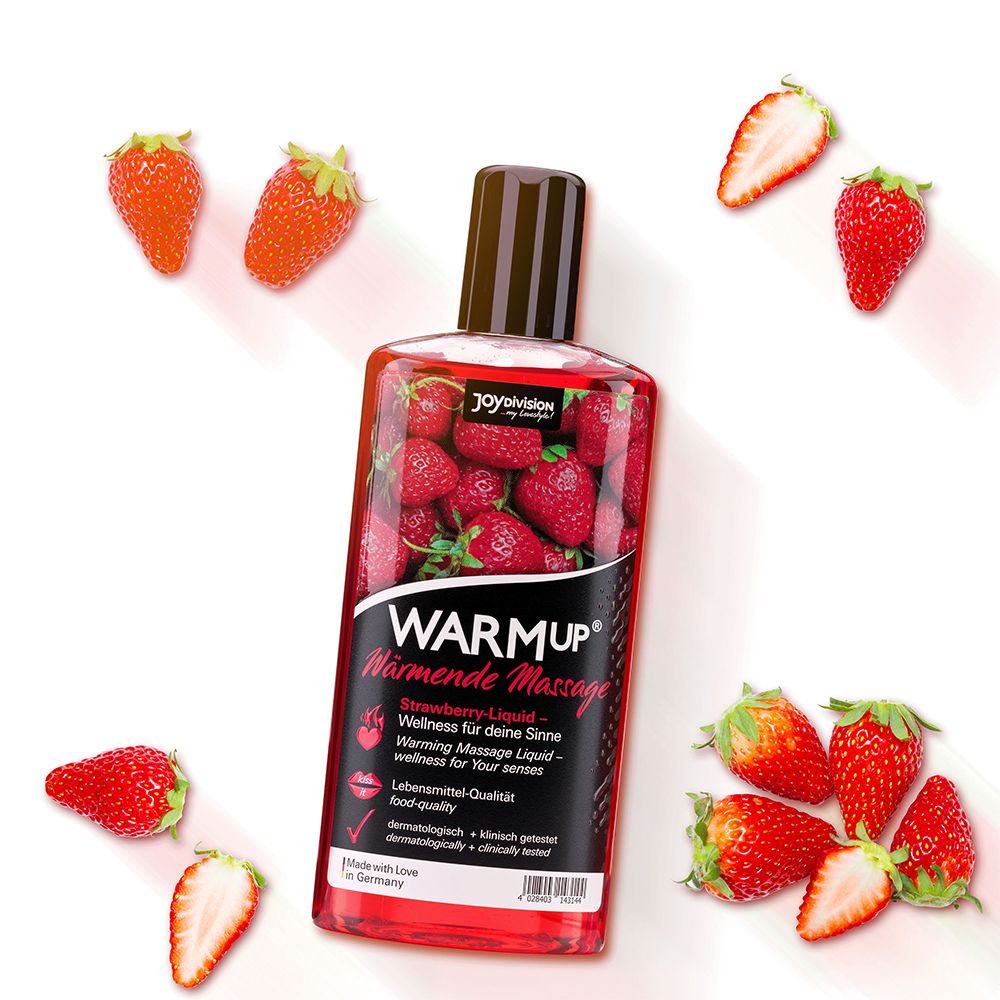 WARMup® Massageliquid mit Wärme-Effekt Erdbeer