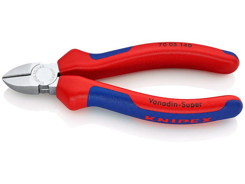 Knipex Seitenschneider 140 mm verchromt Der unentbehrliche Seitenschneider für den vielseitigen Einsatz