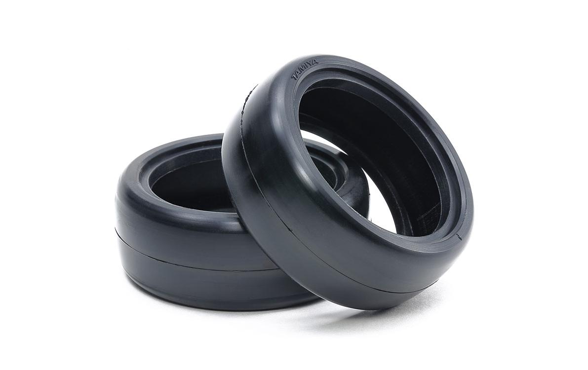 Reifen Slick, Medium, 24 mm, 2 StückRacing Slicks für M-Chassis Tourenwagen im Massstab 1:10